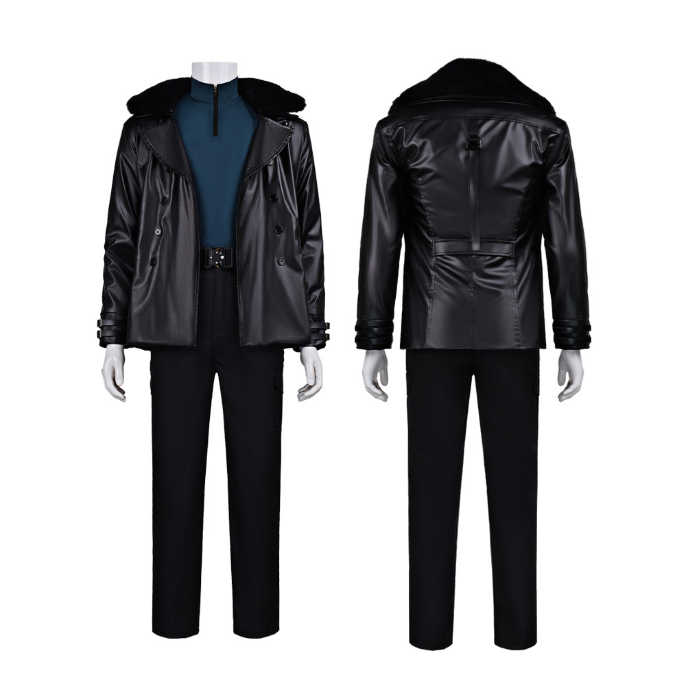 Game Leon Kennedy Re9 Evil Cos - Leather Work Pants 리뷰 및 가격