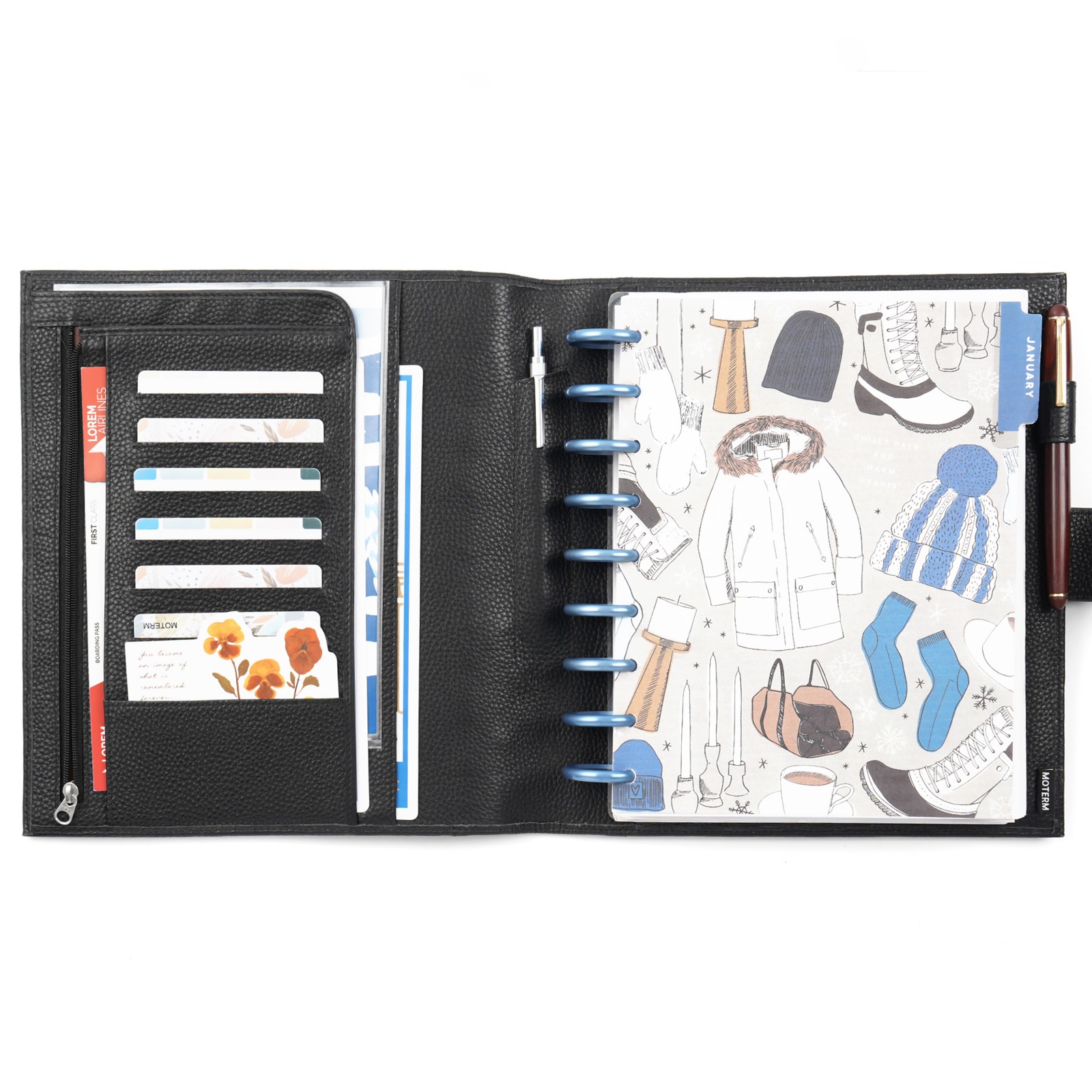 Moterm Genuine Leather Discbou - Leather Work Notepad 리뷰 및 가격
