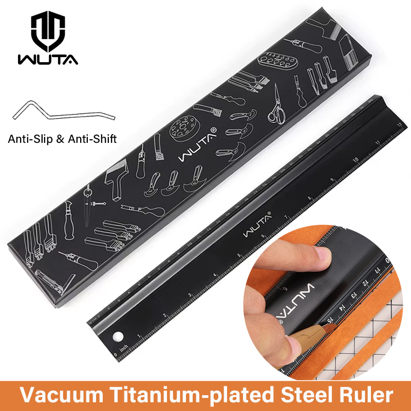 WUTA Leather Cutting Ruler Saf - Leatherwork Accessories 리뷰 및 가격