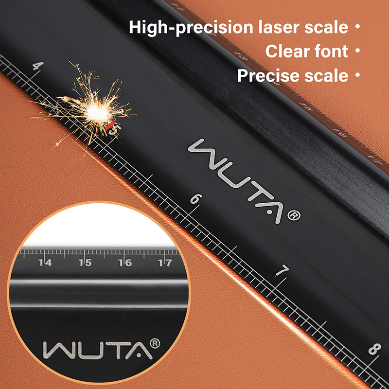 WUTA Leather Cutting Ruler Saf - Leatherwork Accessories 리뷰 및 가격