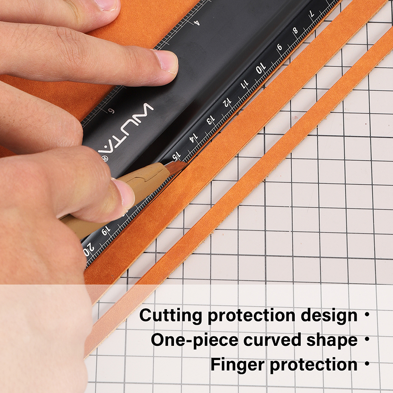 WUTA Leather Cutting Ruler Saf - Leatherwork Accessories 리뷰 및 가격