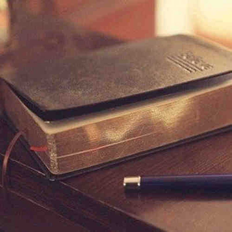 Vintage Thick Leather Bible No - Leather Work Notepad 리뷰 및 가격
