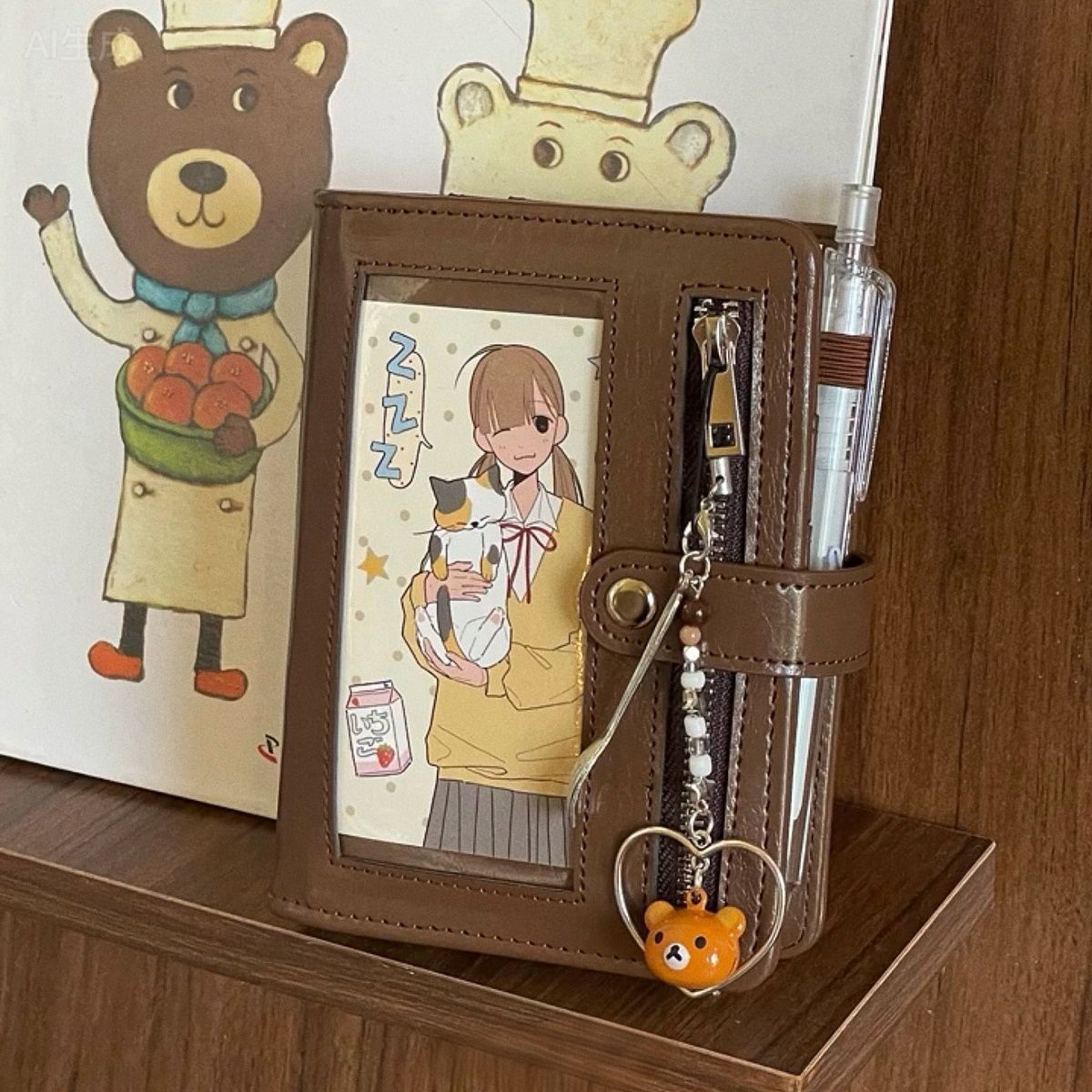 Retro Brown A7 Leather Loose L - Leather Work Notepad 리뷰 및 가격