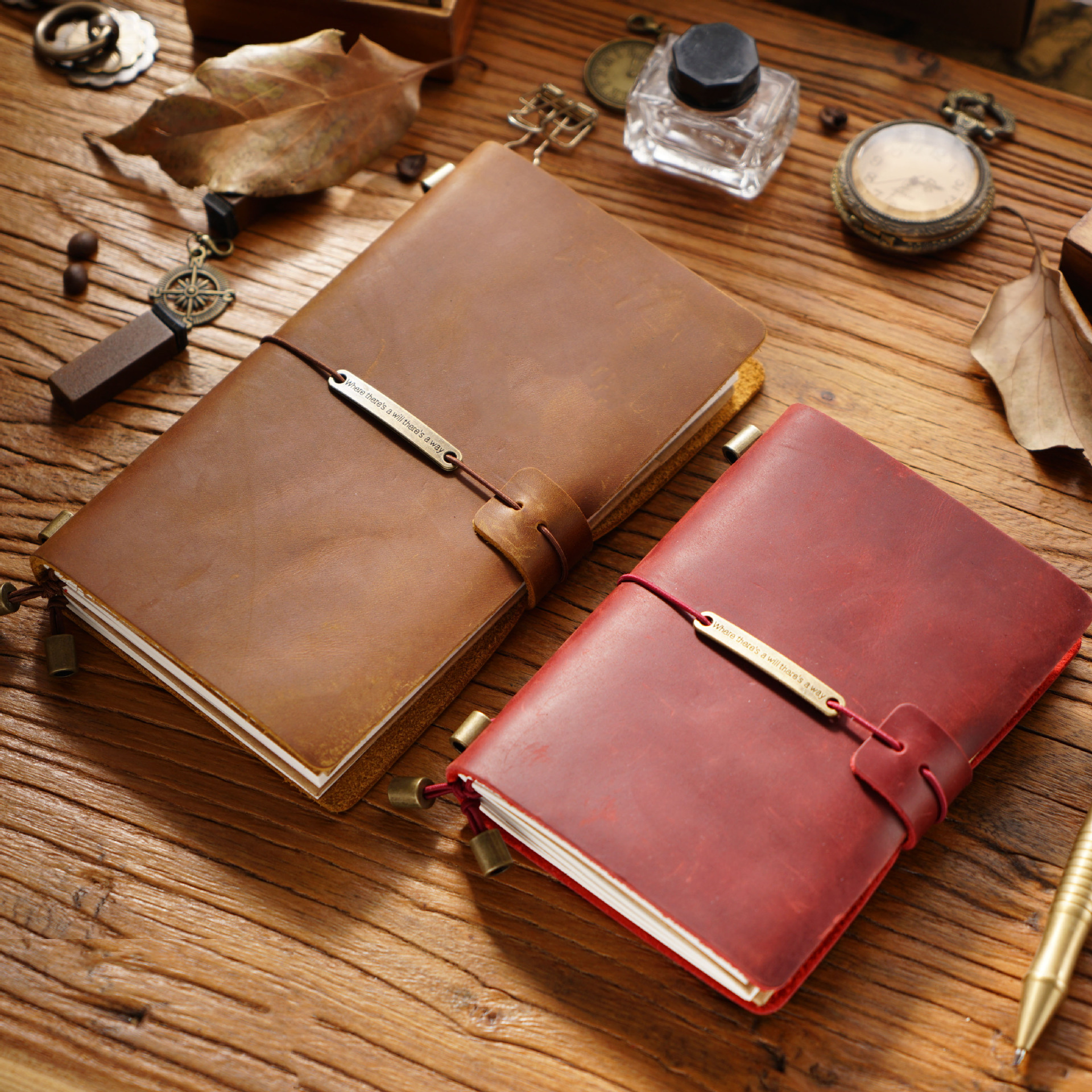 100% TN04 Genuine Leather Trav - Leather Work Notepad 리뷰 및 가격
